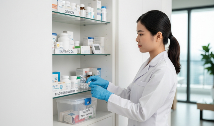 Nguyên Tắc Bảo Quản Thuốc Đúng Cách