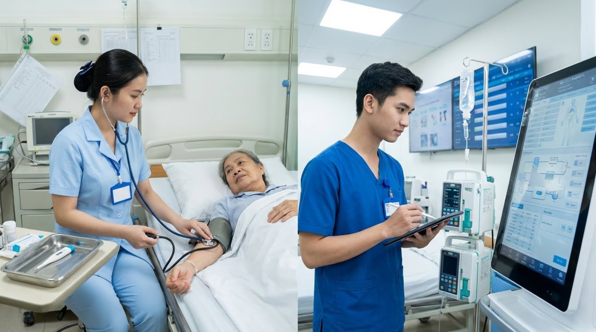 So Sánh Trung Cấp Điều Dưỡng Và Cao Đẳng Điều Dưỡng
