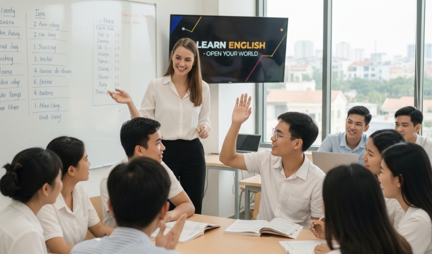 Tuyển Sinh Phổ Thông - Cao Đẳng Chính Quy Ngành Tiếng Anh